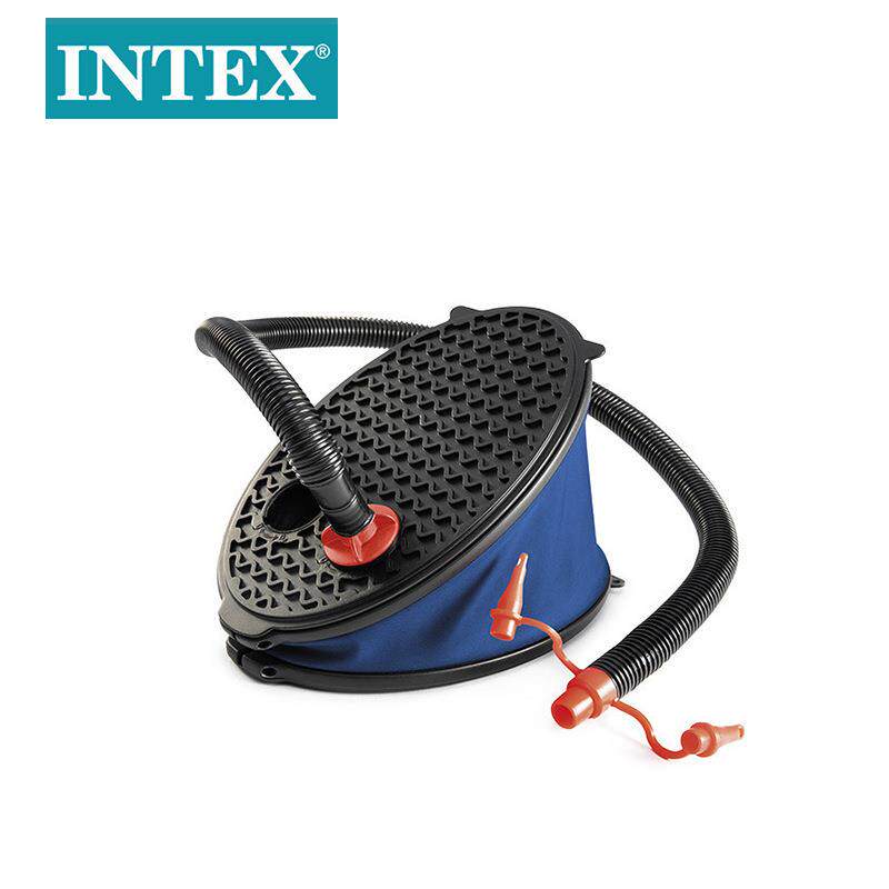 INTEX充1气脚泵 6961大号充抽脚泵 充放两用方便脚踩气泵