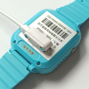 子腾园Fwatch磁吸充电线5针通用4G电话手表支持二针四针快速充电