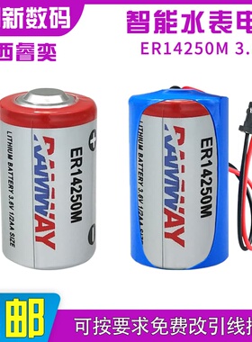 睿奕ER14250M3.6V电子标签温控烟感器胰岛泵探头功率型1/2AA电池