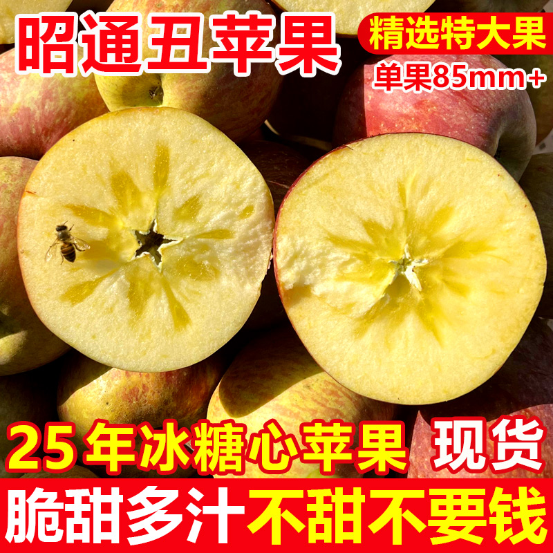 云南昭通丑苹果10斤大果冰糖心