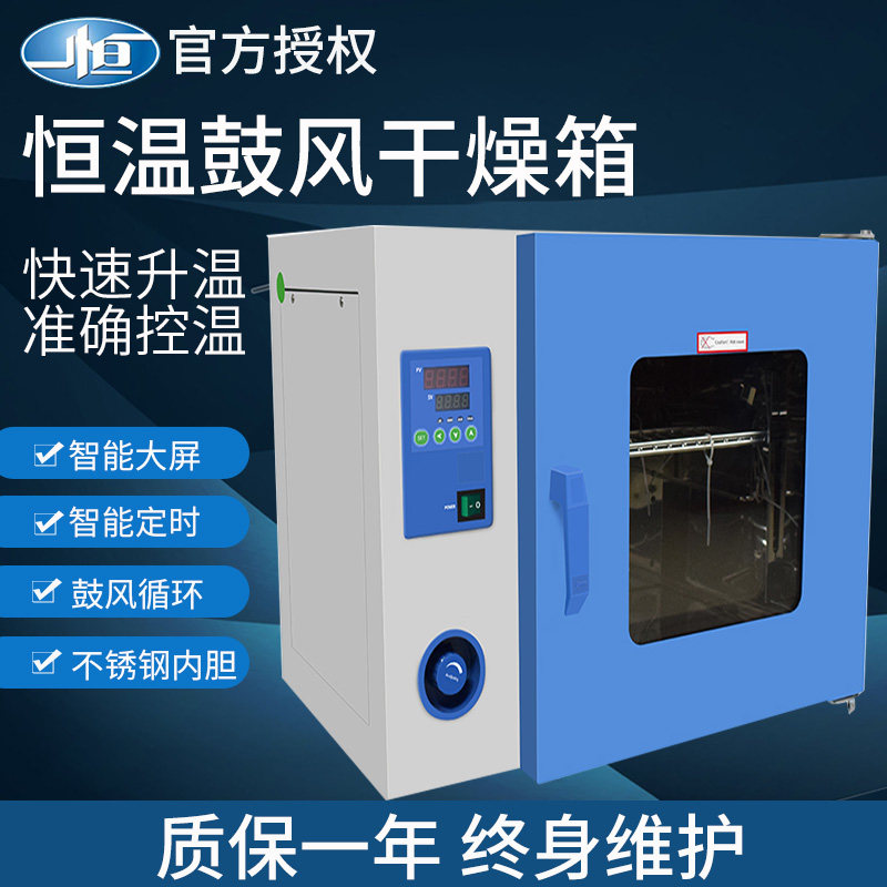 一恒电热恒温鼓风干燥箱工业实验室高温中药真空老化烘干箱烤箱