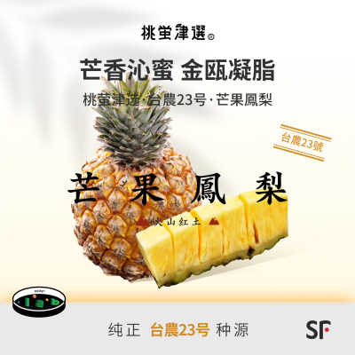 火山红土培植！芒果凤梨礼盒装