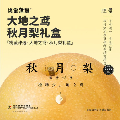 稀有！单果1.5斤！秋月梨礼盒装
