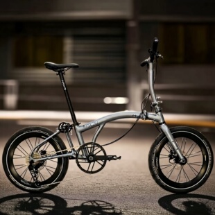 2026款 fnhon风行GT20三折叠20寸油碟刹车10速超轻折叠车代步便携