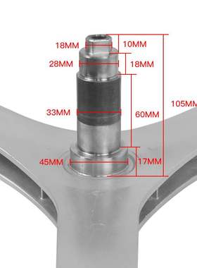 适用小天鹅滚筒洗衣机三脚架轴承油封TD100-14522WDG/14606WMDG