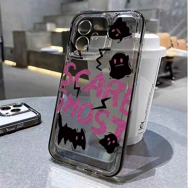 幽灵手机壳欧美适用苹果16pro华为pura80/iPhone15Promax小米14/vivo周边OPPO/13/12/11/x荣耀红米同款mate