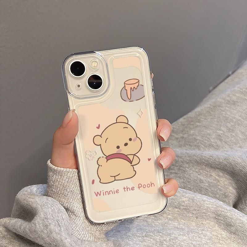 维尼熊手机壳女适用苹果16pro华为pura70/iPhone15Promax小米14/vivo周边OPPO/13/12/11/x荣耀红米同款