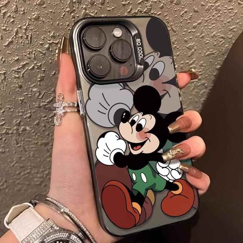 迈步米奇手机壳彩绘适用彩银苹果16pro动漫华为pura80/iPhone15Promax小米14/vivo周边OPPO/13/12/11/x荣耀红