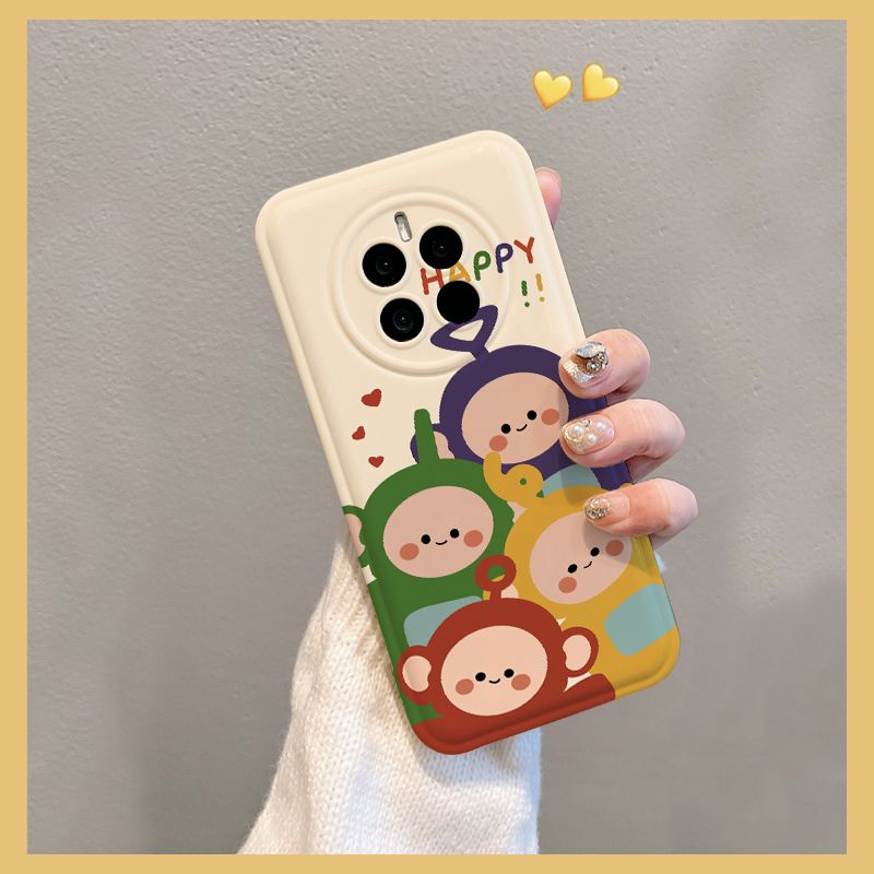 彩色天线宝宝手机壳适用苹果16pro/iPhone15Promax/vivo/oppo华为小米14荣耀13/12/11/X/10/XS/XR/8/7/6S/plu