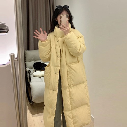 90白鸭绒立领羽绒服外套