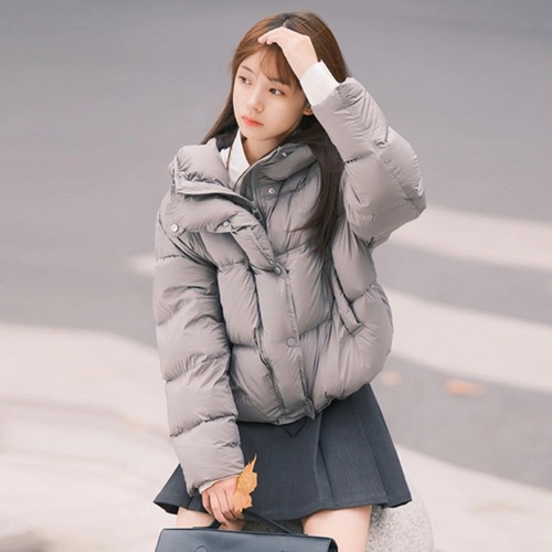 90白鸭绒羽绒服女短款外套