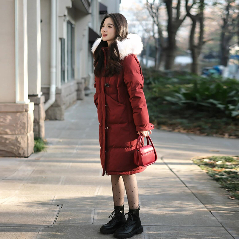 90白鸭绒加厚百搭羽绒服