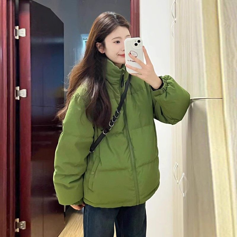 90白鸭绒立领保暖羽绒服外套