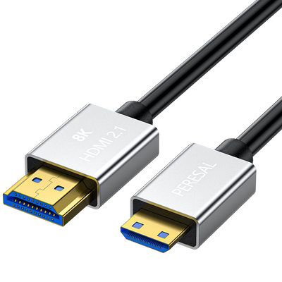 2.1版MiniHDMI转HDMI线4K120Hz