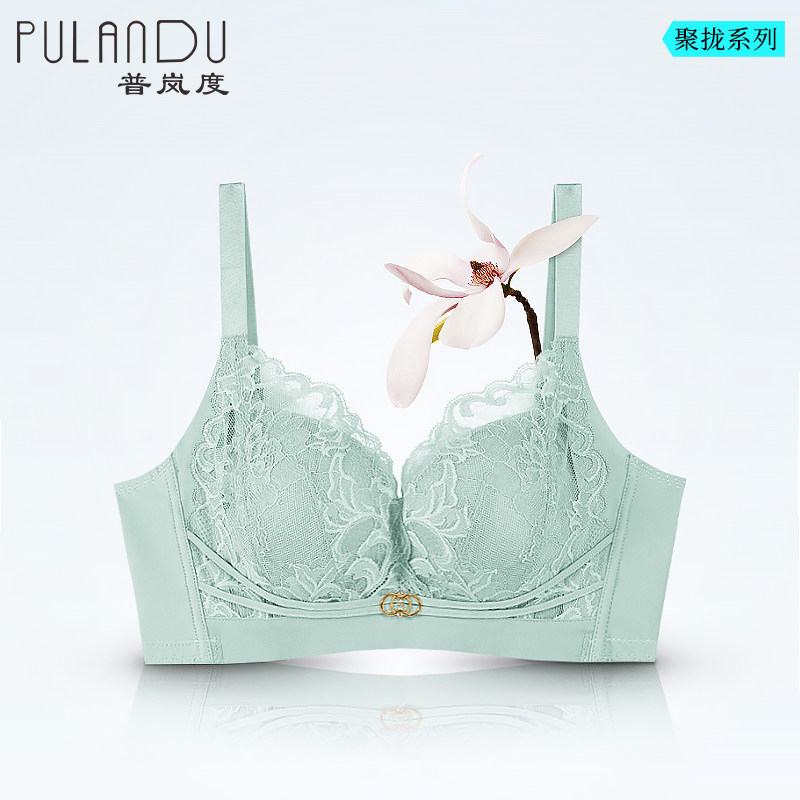 普岚度调整型女士内衣大胸显小胸聚拢上托收副乳防下垂塑形文胸罩