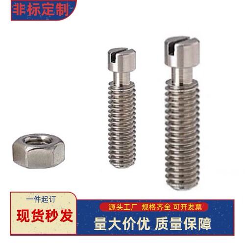 SBSPO3 4 5 6 8 10-15 20 25 30 35 40 全螺纹不锈钢拉伸弹簧支柱