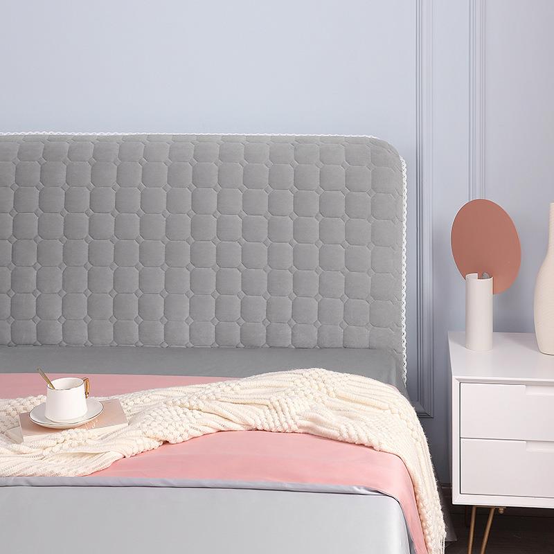 新款床头套罩木床靠背软包靠垫保护全包通用改造遮丑鹏德