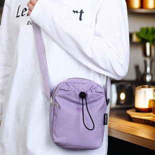 手机包小型轻便户外保温杯水壶单肩收纳袋女士逛街旅游随身证件包