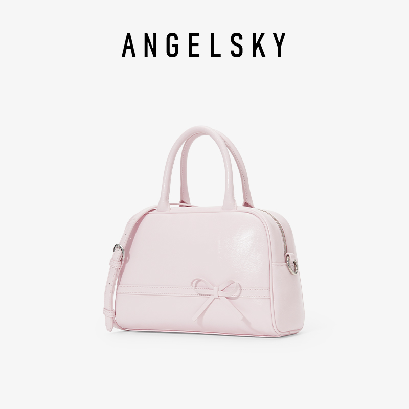ANGELSKY新款夏季蝴蝶结斜挎包