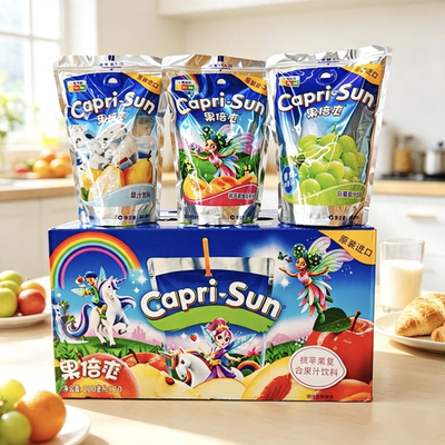 原装进口果倍爽儿童复合夏日果汁