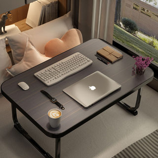 床上小桌子学习书桌可折叠飘窗小桌板笔记本电脑桌懒人支架家用卧