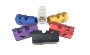 爆款 IPSC通用竞技风格 反叛者抑制器逆14牙口铝合金HICAPA Green