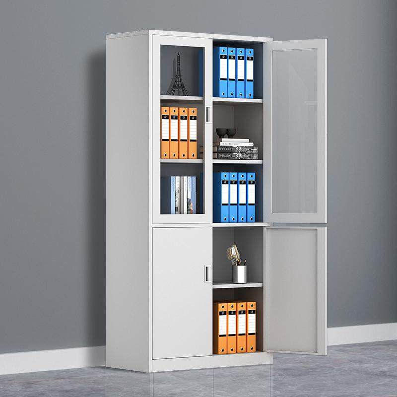 办公文件柜铁皮柜大器械文件柜移动a4文件柜档案办公室资料柜带锁