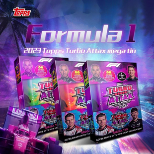 23 Topps F1 Turbo Attax Mega Tin AU 赛车卡 游戏卡 车手收藏卡