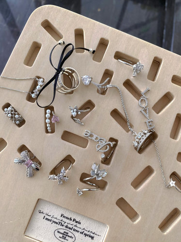 lz高定金色星空云朵贴纸美甲饰品