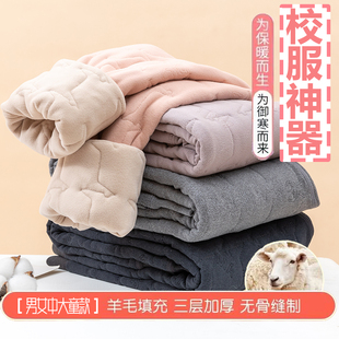 校服神器儿童保暖裤棉裤内穿冬季加厚男童女童加绒裤子宝宝打底裤