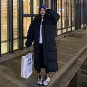 棉袄外套厚棉衣爆款 反季 新款 韩版 羽绒棉服女中长款 过膝2025年冬季