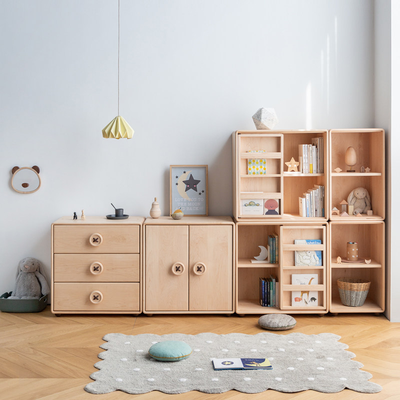 孩在 成长储物柜 儿童组合书柜 可叠放绘本柜 儿童衣物玩具收纳柜,住宅家具,儿童储物架/收纳架（原婴童）,淘宝优惠券,粉丝福利购,淘宝优惠卷