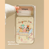 MoreRex趣味卡通jellycat玩偶礼盒适用苹果17手机壳iphone16promax新款 15电镀鎏金14防摔保护套13超火17pro女