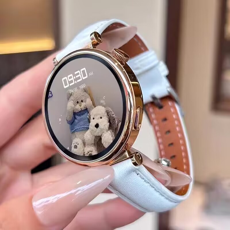 彬格智能手表钢带2025新款多功能心率血压可通话情侣时尚运动手环