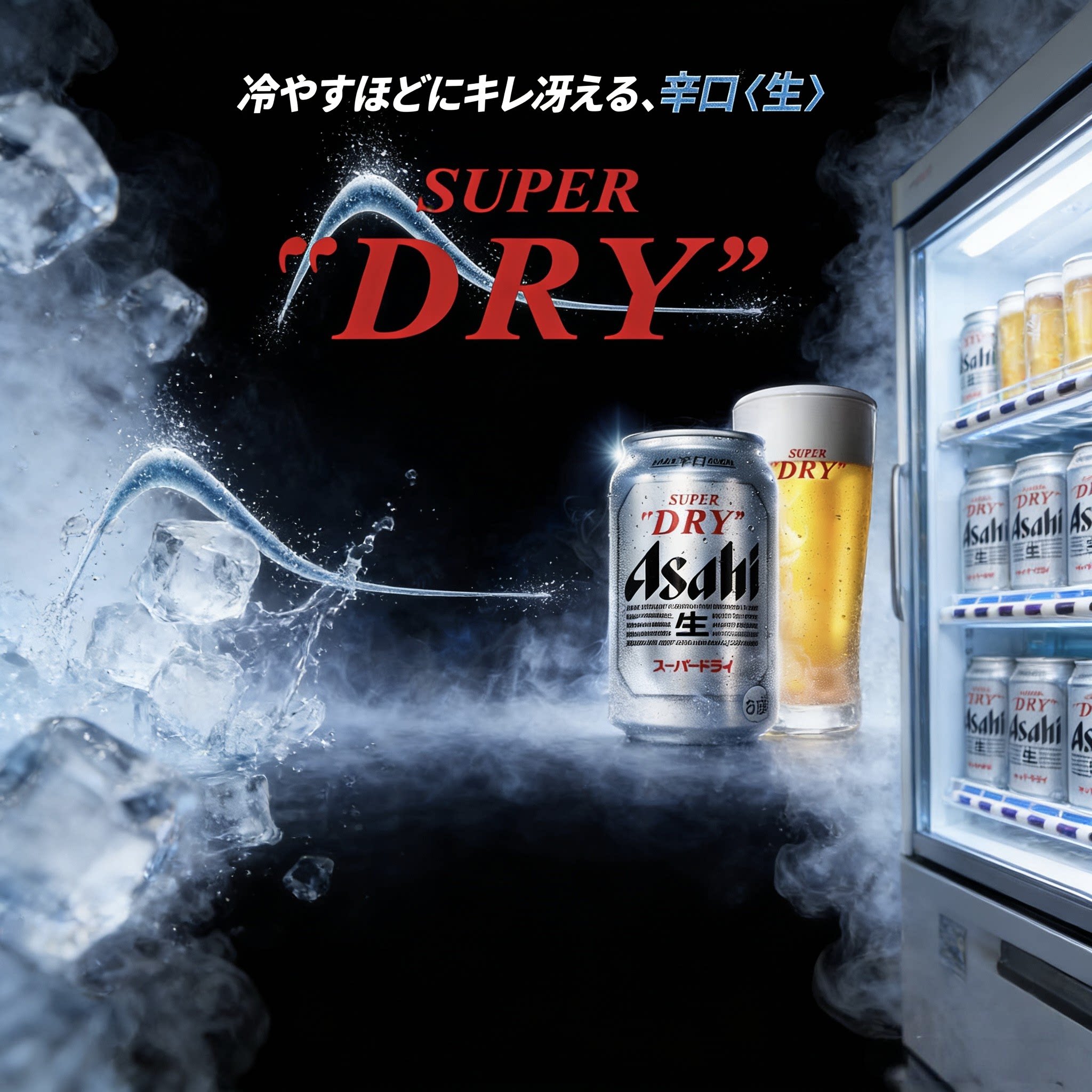 26年6月产 Asahi朝日Dry超爽快辛口生啤 日本原装进口