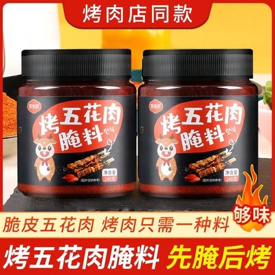 烤五花肉腌料 空气炸锅调味料烤肉鸡翅烤鸡羊肉串家用烧烤调味料