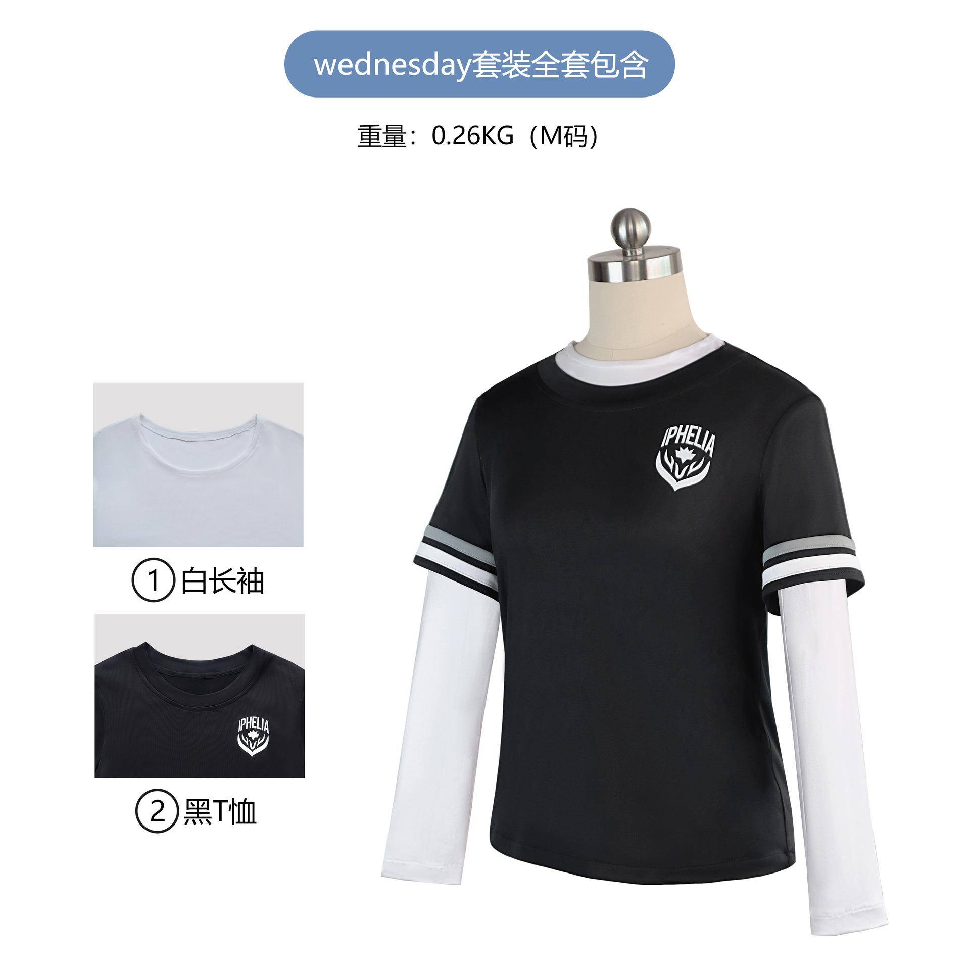 星期三第二季cos服装亚当斯一家Wednesday校服cosplay万圣节服装