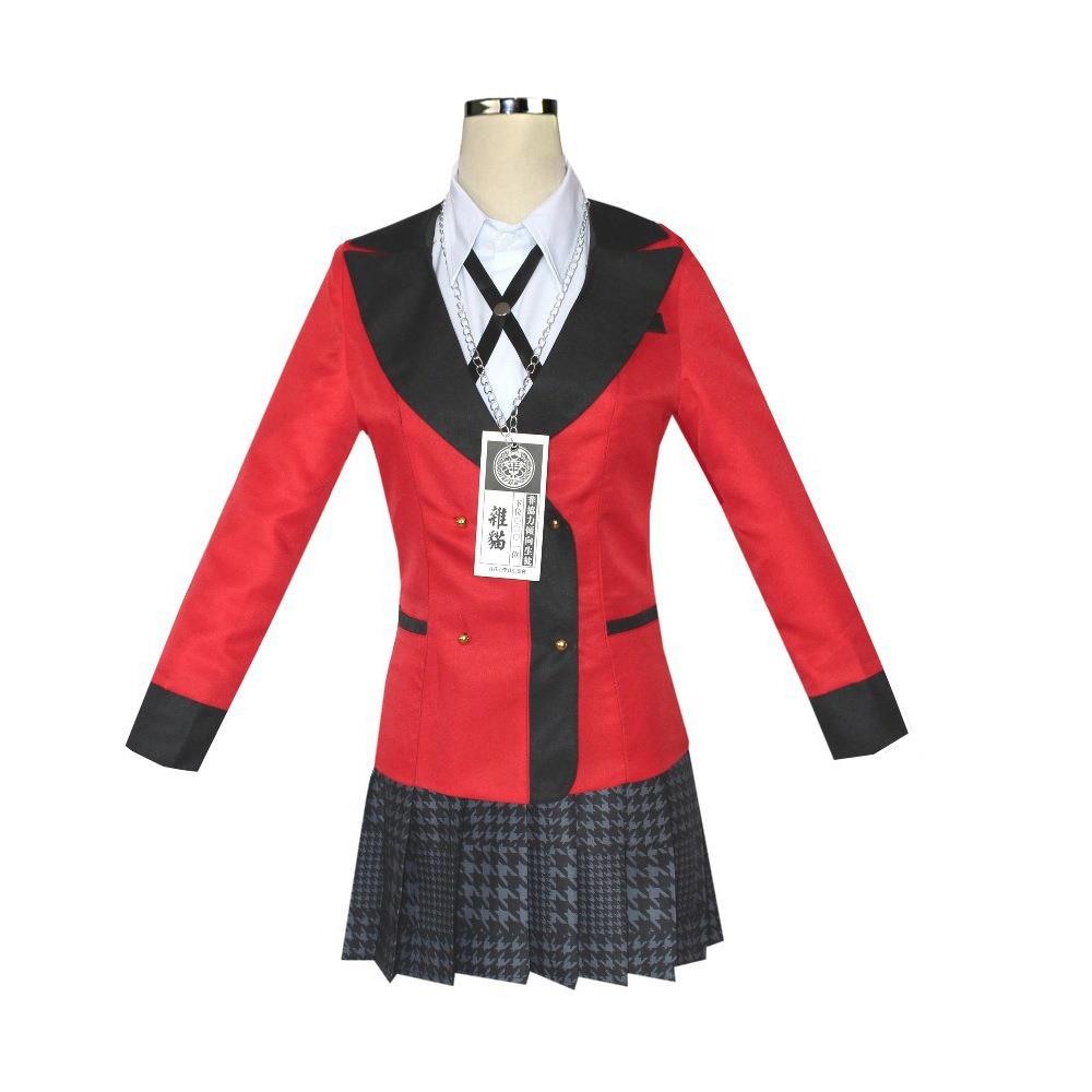 嘉美狂赌之渊黄泉月露娜cos服蛇喰夢子cosplay角色扮演服装jk制服