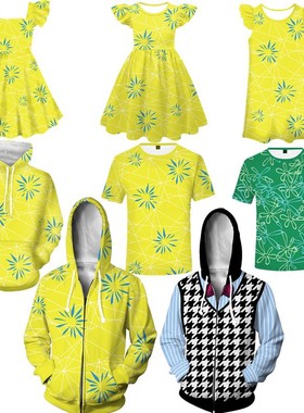 新款Inside Out2 头脑特工队2电影cos连帽衫卫衣3D数码印花厂直销