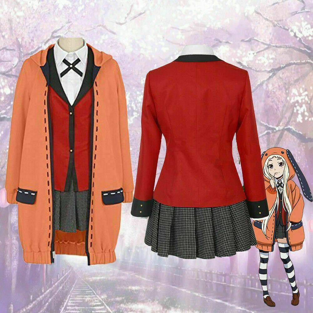 狂赌之渊cos服黄泉月瑠奈露娜cosplay动漫服装外套工厂