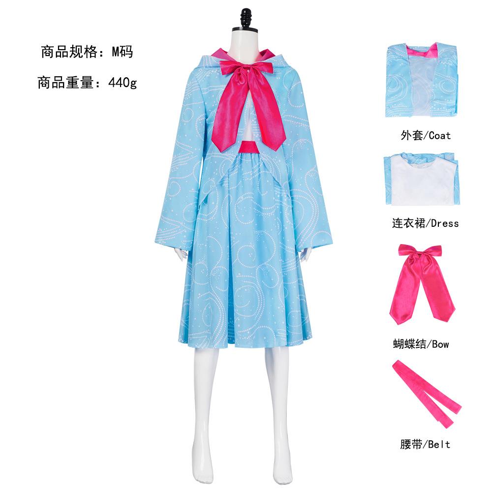 灰姑娘仙女教母万圣节cos服 仙履奇缘仙女教母cosplay 工厂现货