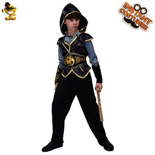 万圣节小男孩弓箭手射手服装cosplay服装化妆舞会舞台装表演服