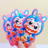 乐萌兔创意糖果热狗薯条造型凝胶糖果搞怪造型软糖零食玩具糖批发