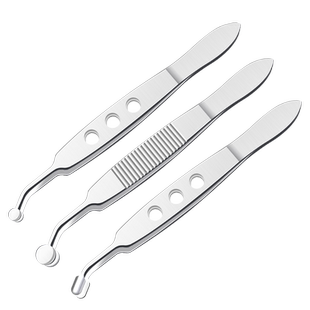 医用晶状体囊镊睑板腺按摩镊子夹子堵塞疏通器眼科翻眼皮手术工具