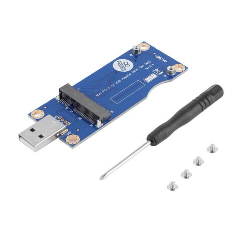 Mini PCIe转USB 带SIM卡 Mini PCI-E转SIM带USB转接卡3G/4G开发板
