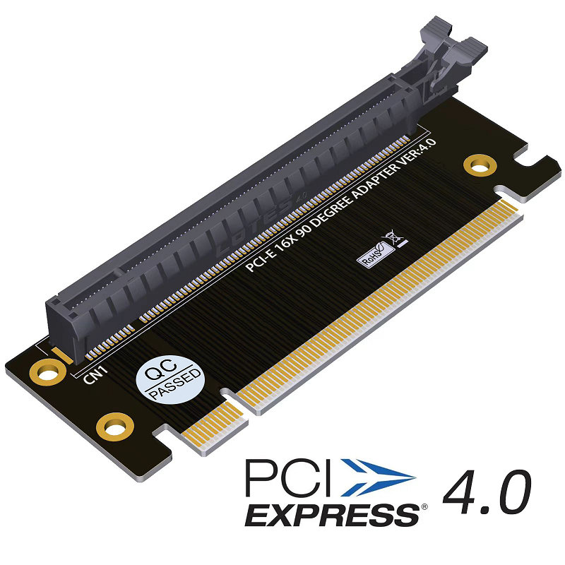 PCI-E 4.0 16X转向卡(2U高度) ，PCIE 16X 4.0显卡转向卡