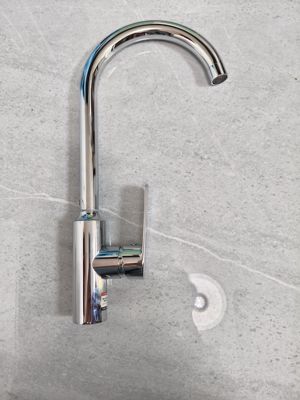 浪菲高标厨房洗菜盆水槽大理石冷热单把单孔滚珠旋转洗菜50620D