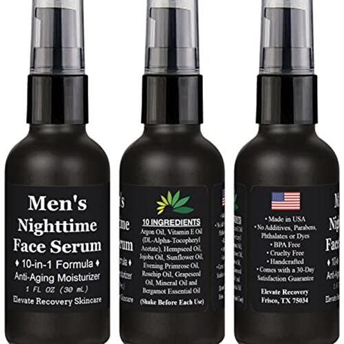 速发Mens Face Skerum Moisturizer (10-in-1) Anti-Aging Facia