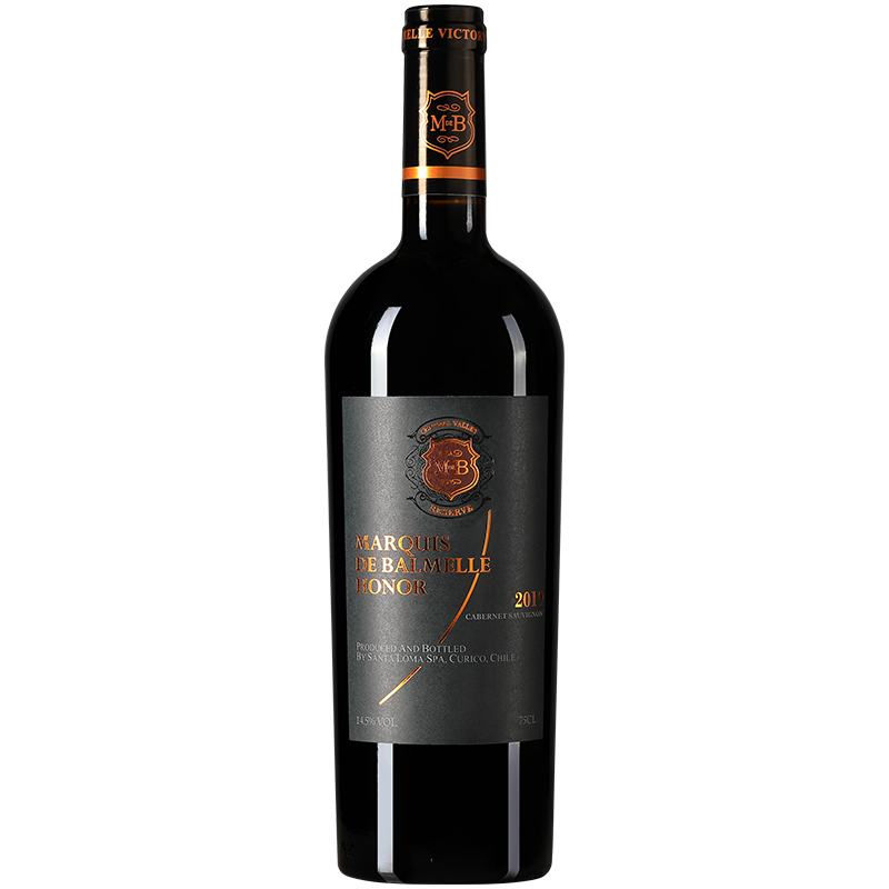智利原瓶原装进口红酒14.5度 干红葡萄酒2支装