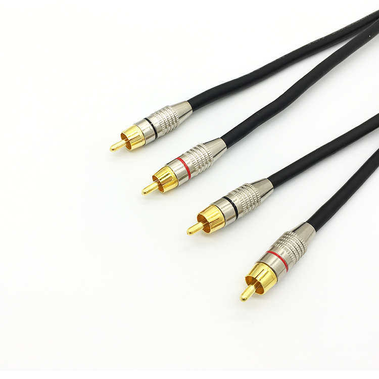 发烧电视功放音响音箱连接线双莲花公对公二对二红白av音频信号线,影音电器,线材,淘宝优惠券,粉丝福利购,淘宝优惠卷